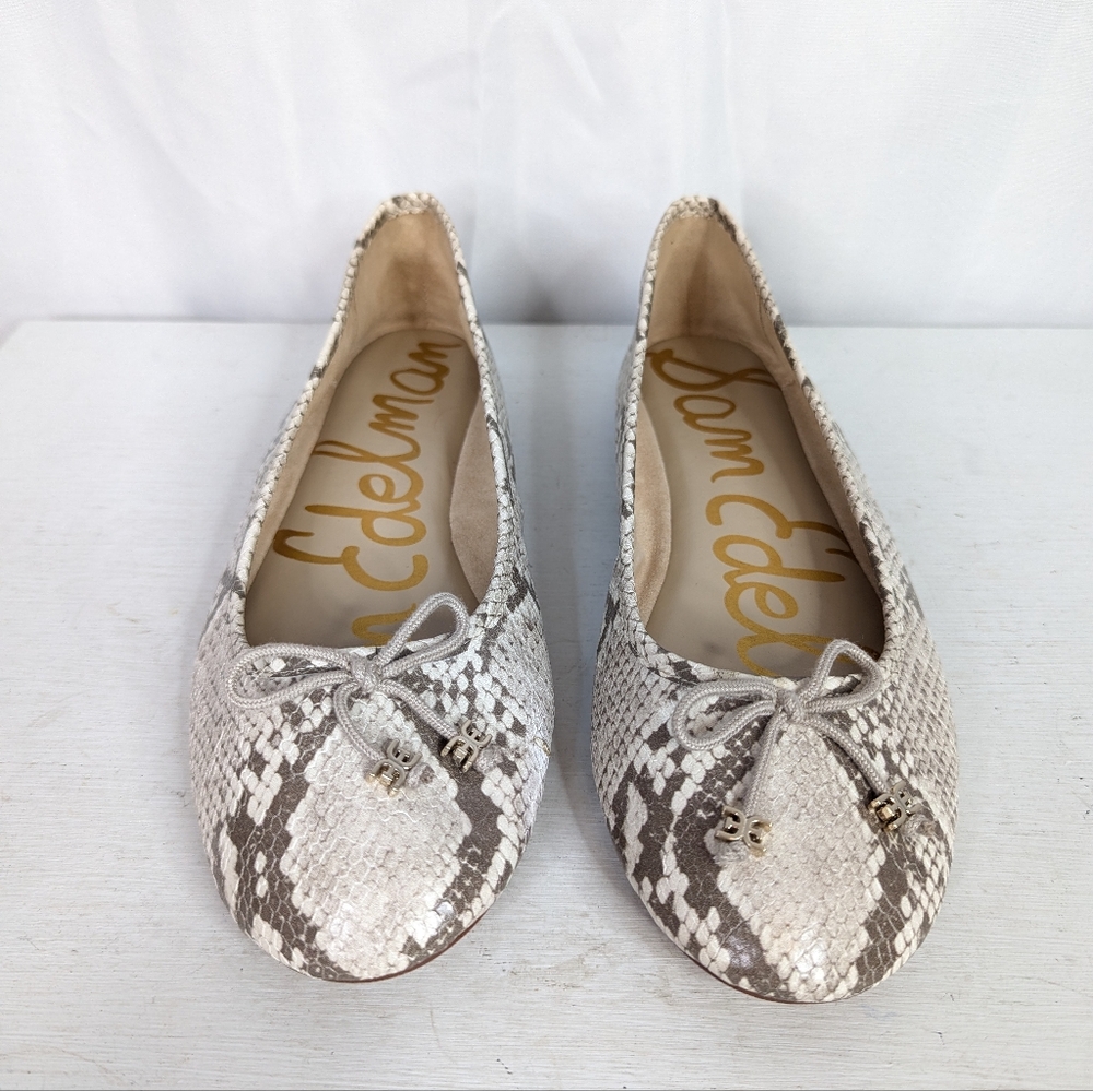 Sam Edelman Flora Snakeskin Python Embossed Faux … - image 5